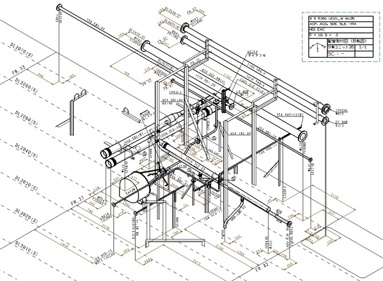 FITTING AND FABRICATION DRAWINGS: